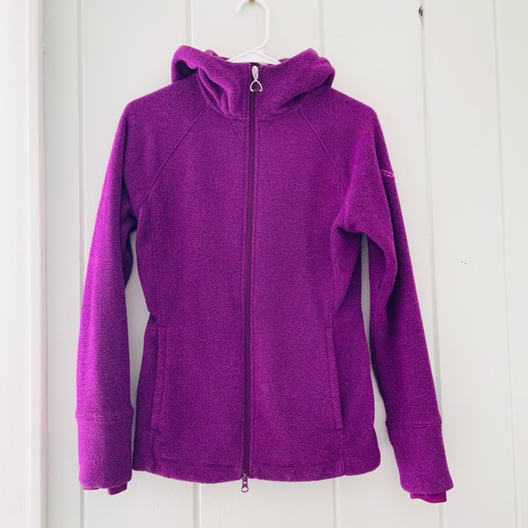 Saucony Tops - Saucony Purple Zip Up Hooded Running Sweatshirt / S / Used